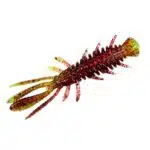 Forellen Gummiköder Lifter Lures Lobster in Farbe dark red green