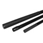 3 Teile des Carbon Kescherstabes FTM Long Action