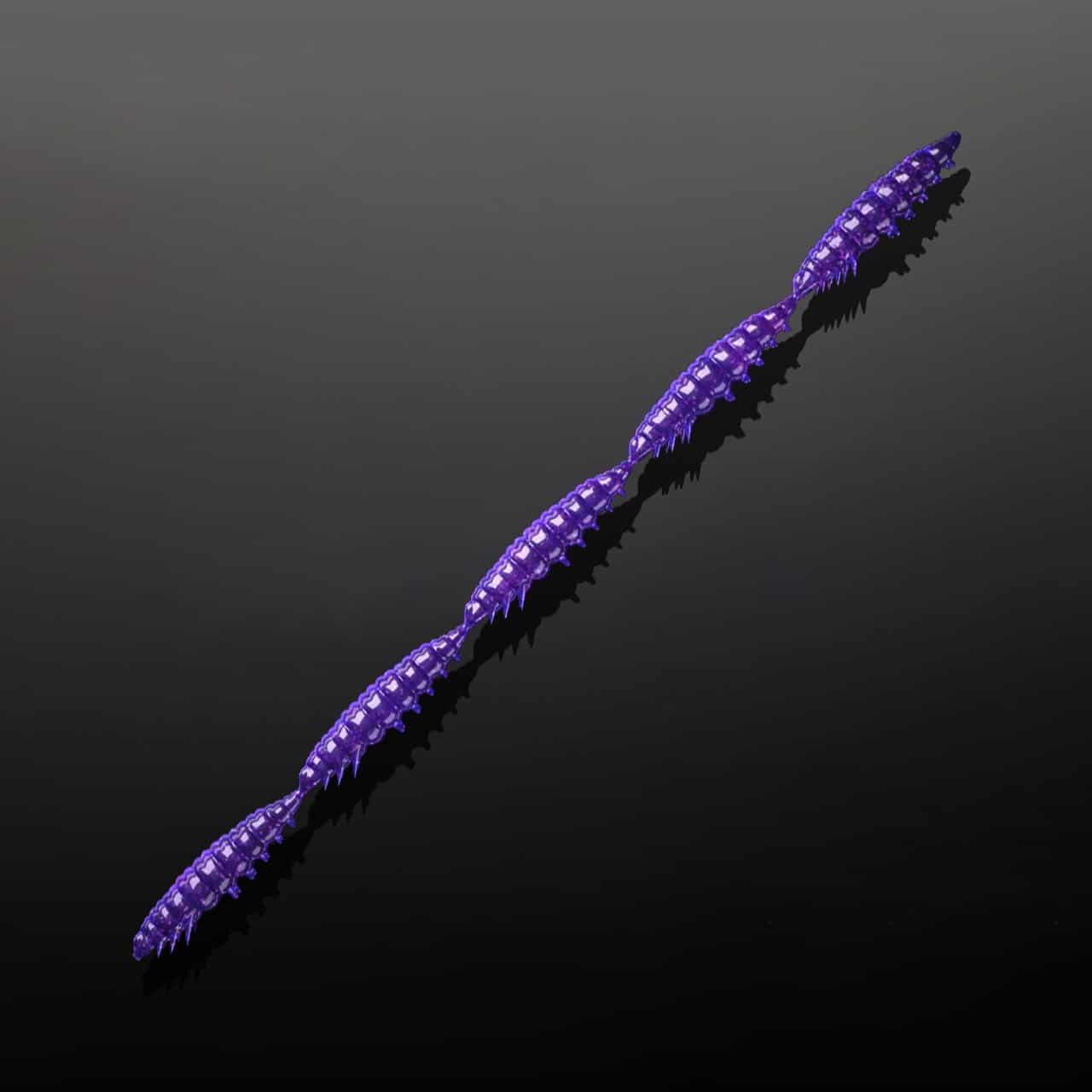 Larva-MULTI-020-PURPLE-WITH-GLITTER Libra Lures Larva Multi in Farbe 020 PURPLE WITH GLITTER
