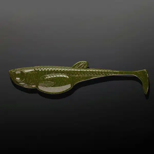 Libra Lures Embrion Shad in Farbe 032 MOTOR OIL GREEN