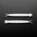 Libra Lures Slight Worm in Farbe 004 SILVER PEARL
