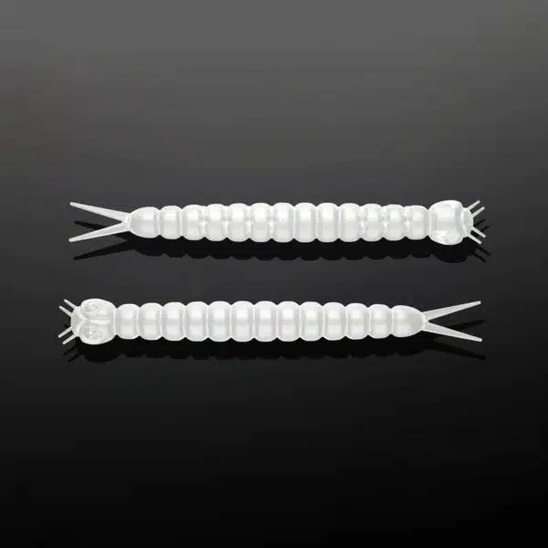 Libra Lures Slight Worm in Farbe 004 SILVER PEARL
