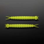 Libra Lures Slight Worm in Farbe 006 HOT YELLOW