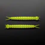 Libra Lures Slight Worm in Farbe 006 HOT YELLOW