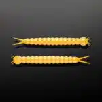 Libra Lures Slight Worm in Farbe 008 DARK YELLOW